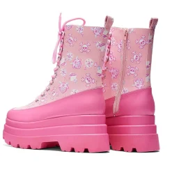 Pink Magic Yami Printed Trident Boots<KOI footwear Sale