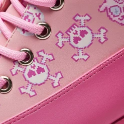 Pink Magic Yami Printed Trident Boots<KOI footwear Sale