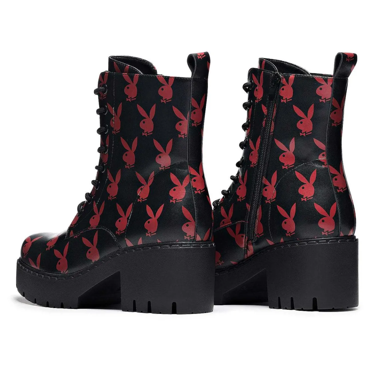 Playboy Reprise Red Switch Boots | Playboy X Koi Collection<KOI footwear New