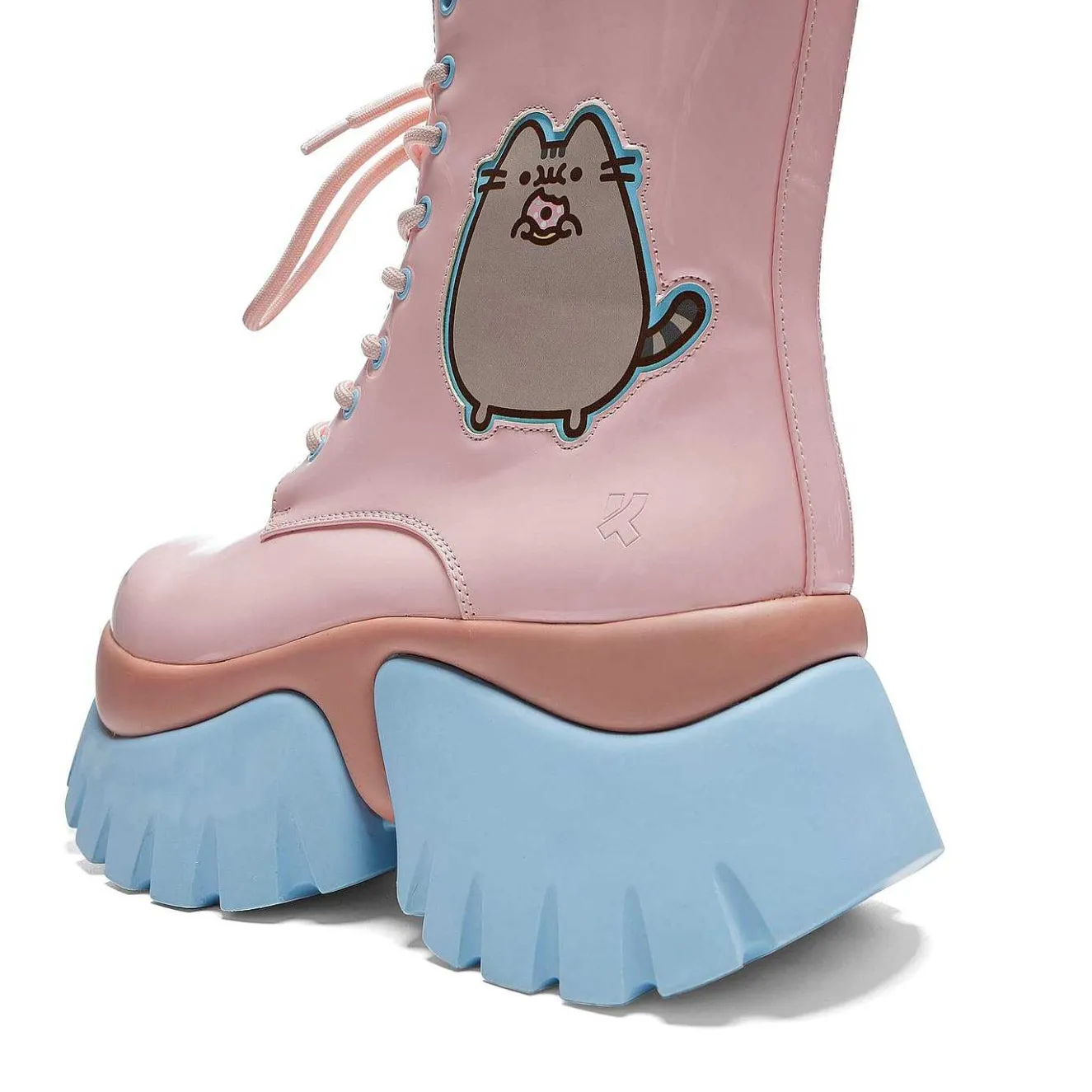 Pusheen Doughnuts Pastel Patent Boots<KOI footwear New