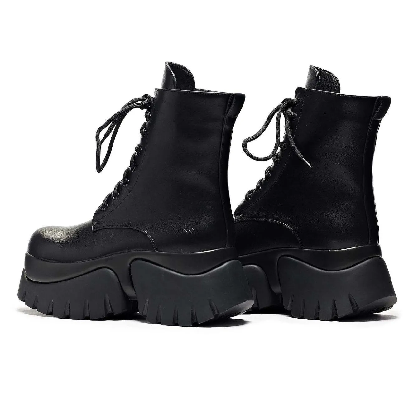 Rancor Vilun Black Lace Up Boots<KOI footwear Online