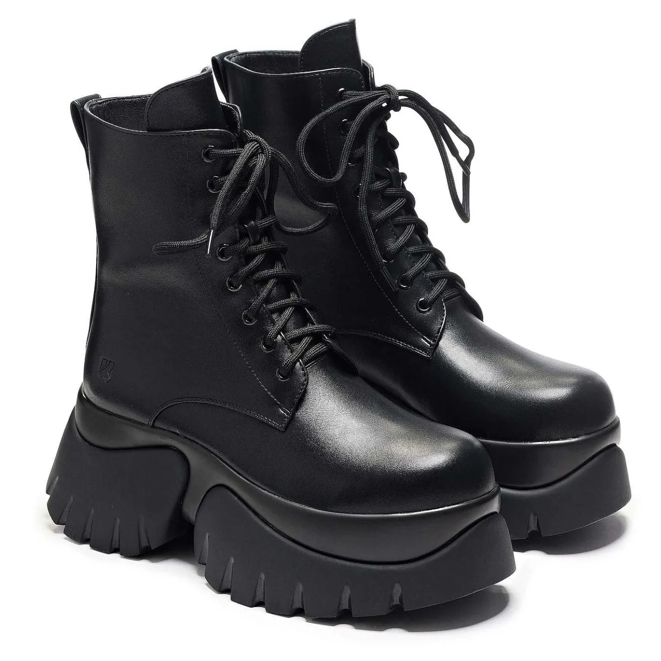 Rancor Vilun Black Lace Up Boots<KOI footwear Online
