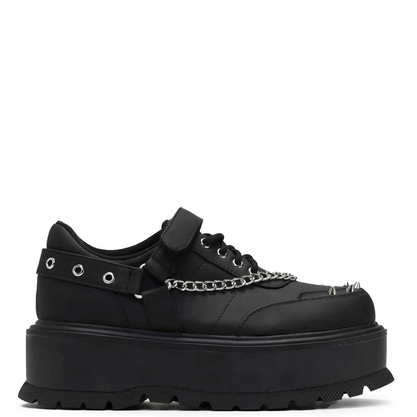 Retrograde Rebel Men'S Black Platform Shoes<KOI footwear Online