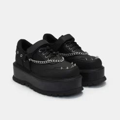 Retrograde Rebel Men'S Black Platform Shoes<KOI footwear Discount