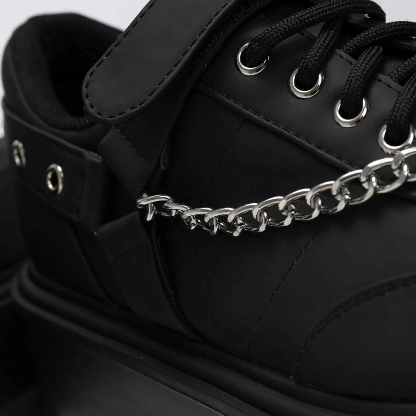 Retrograde Rebel Men'S Black Platform Shoes<KOI footwear Discount