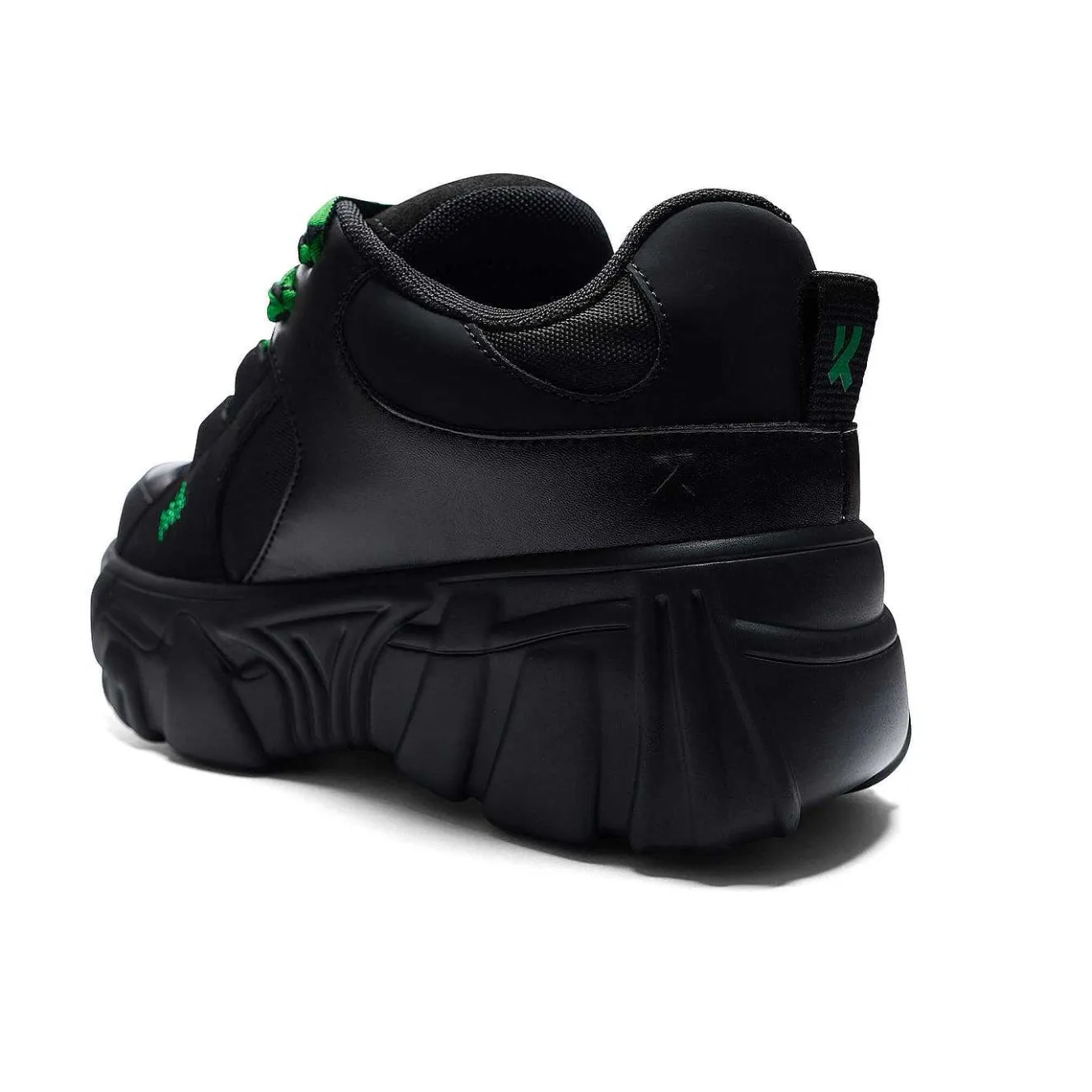 Ricta Flip Men'S Chunky Trainers - Green Lace<KOI footwear Outlet