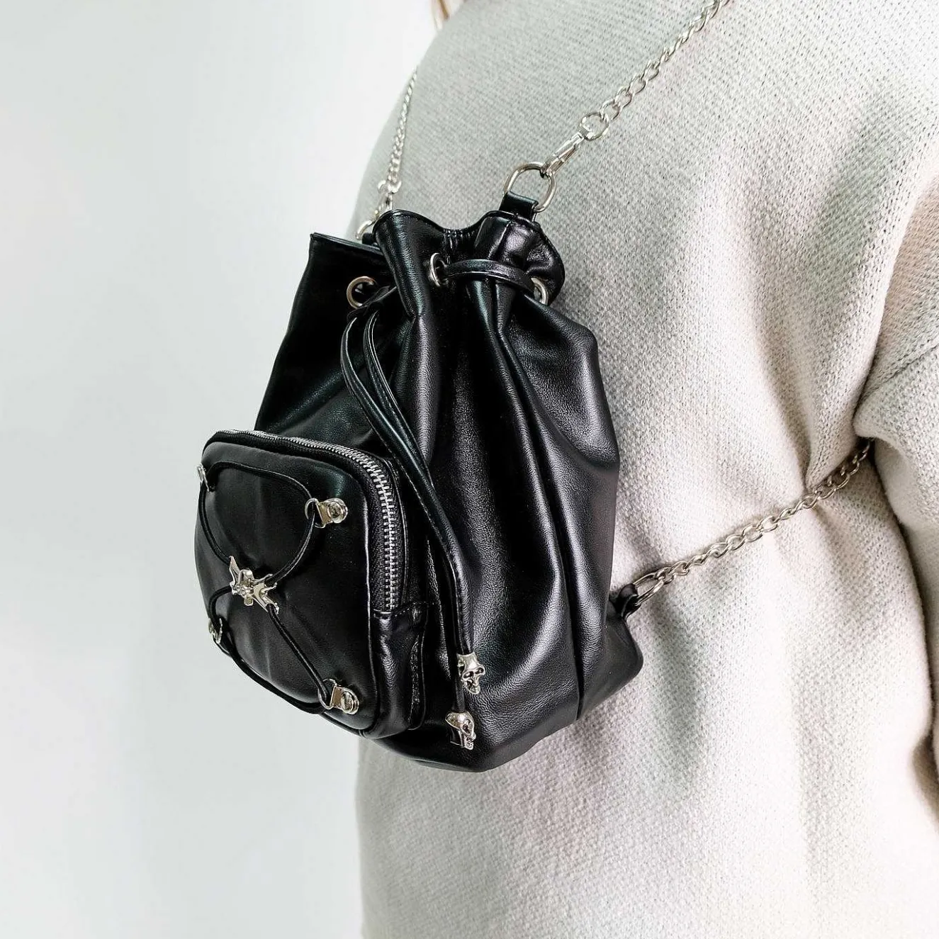 Rimo Black Mini Backpack<KOI footwear Discount