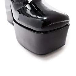 Ritual State Patent Long Boots - Black |<KOI footwear Hot