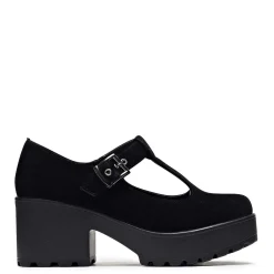 Sai Black Mary Jane Shoes 'Suede Edition'<KOI footwear New