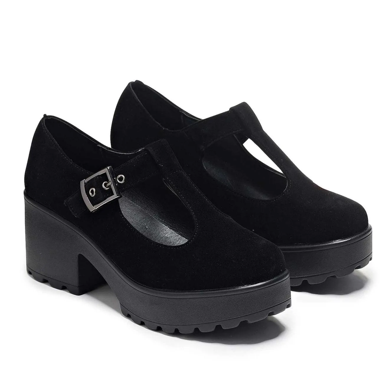 Sai Black Mary Jane Shoes 'Suede Edition'<KOI footwear New