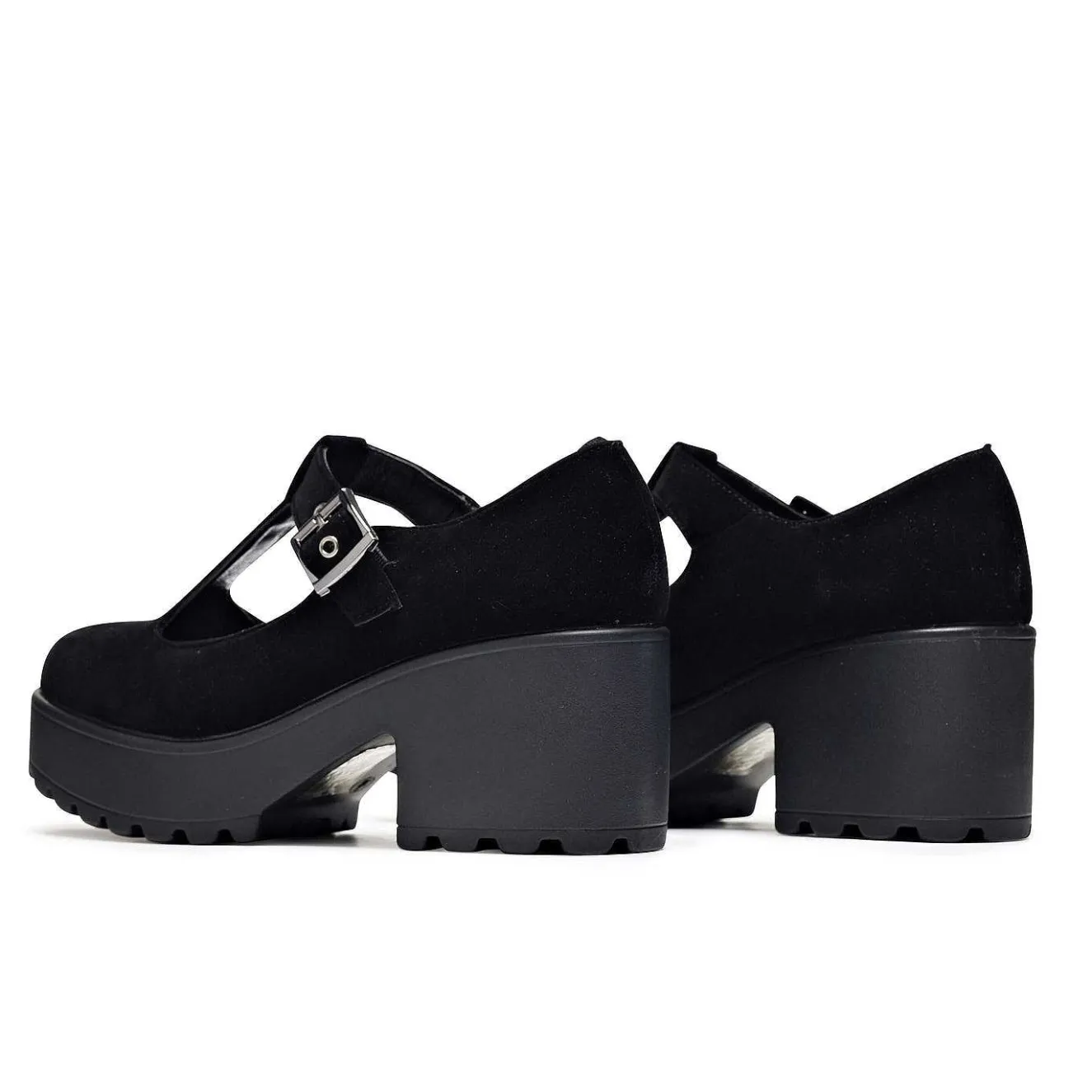 Sai Black Mary Jane Shoes 'Suede Edition'<KOI footwear New