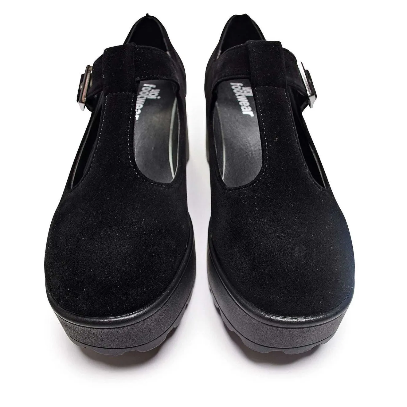 Sai Black Mary Jane Shoes 'Suede Edition'<KOI footwear New