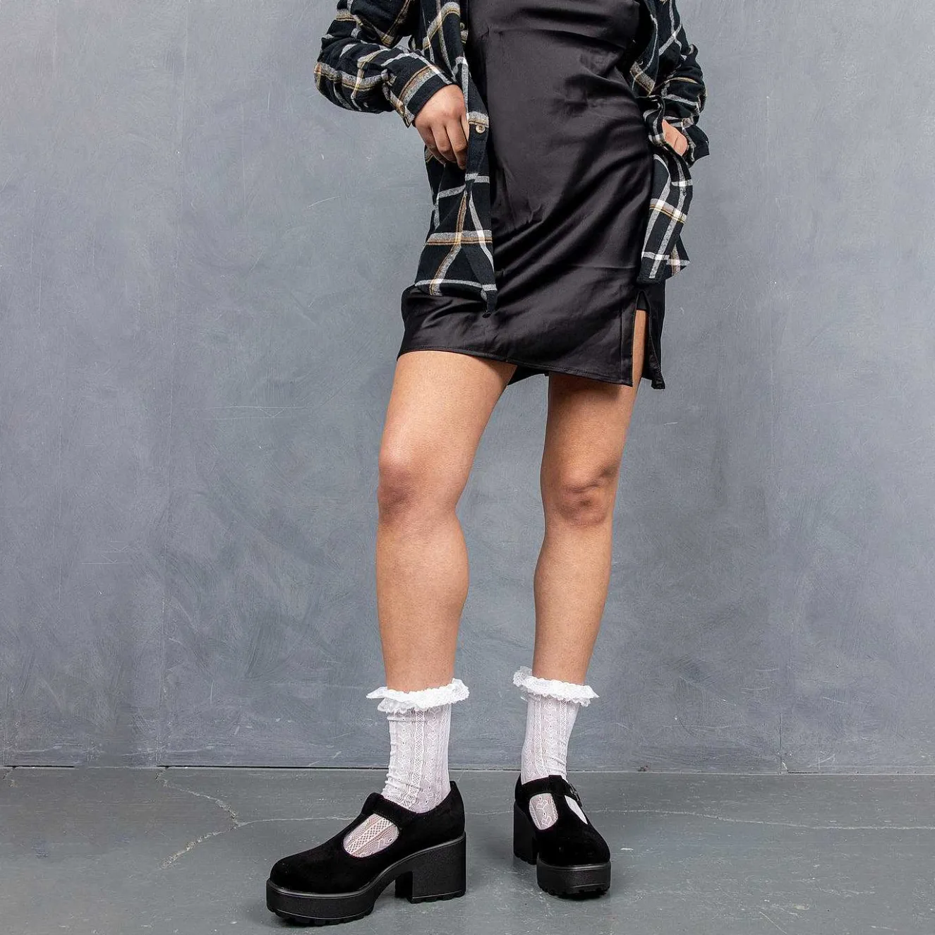 Sai Black Mary Jane Shoes 'Suede Edition'<KOI footwear New