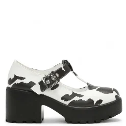 Sai Cow Print Mary Jane Shoes 'Nettie Edition'<KOI footwear