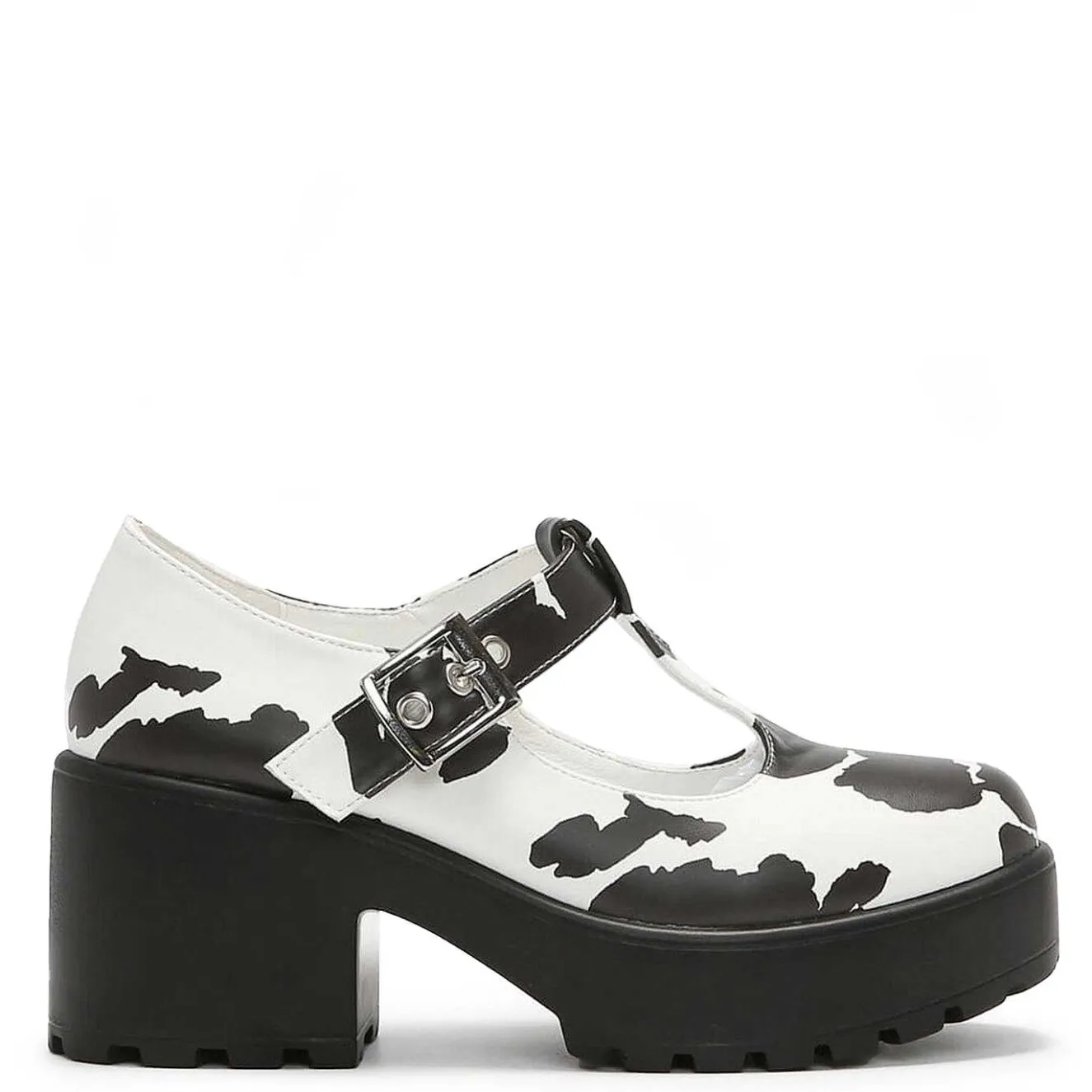 Sai Cow Print Mary Jane Shoes 'Nettie Edition'<KOI footwear Sale