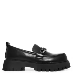 Shenron Men'S Chain Black Loafers<KOI footwear Discount