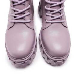 Siren Men'S Tall Lace Up Boots - Berry<KOI footwear Outlet