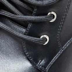 Siren Tall Lace Up Boots - Black<KOI footwear