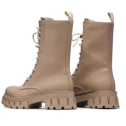 Siren Tall Lace Up Boots - Dust<KOI footwear Online