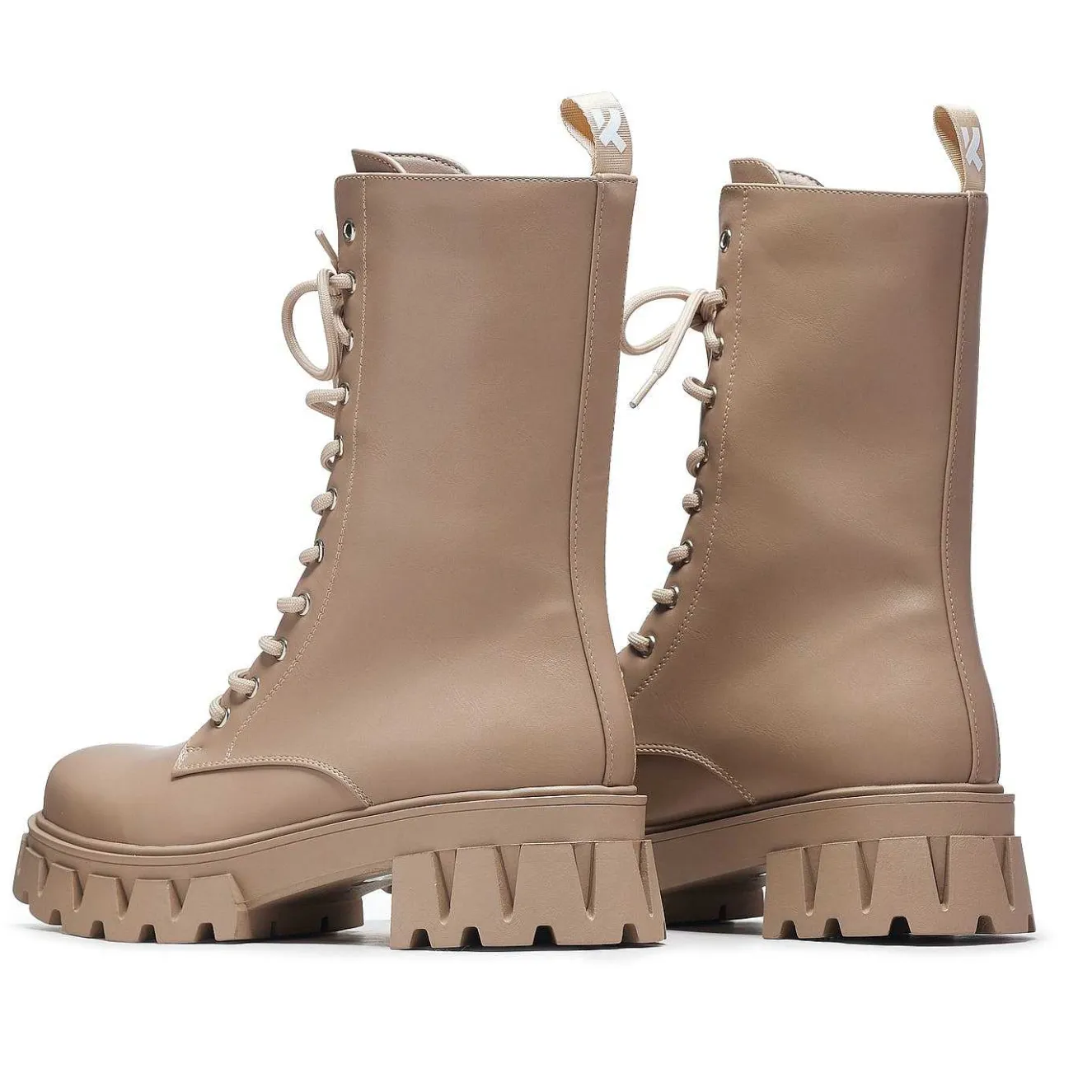 Siren Tall Lace Up Boots - Dust<KOI footwear Online