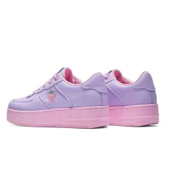 Sweet Strawberry Platform Trainers Purple<KOI footwear Sale