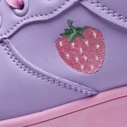 Sweet Strawberry Platform Trainers Purple<KOI footwear Hot