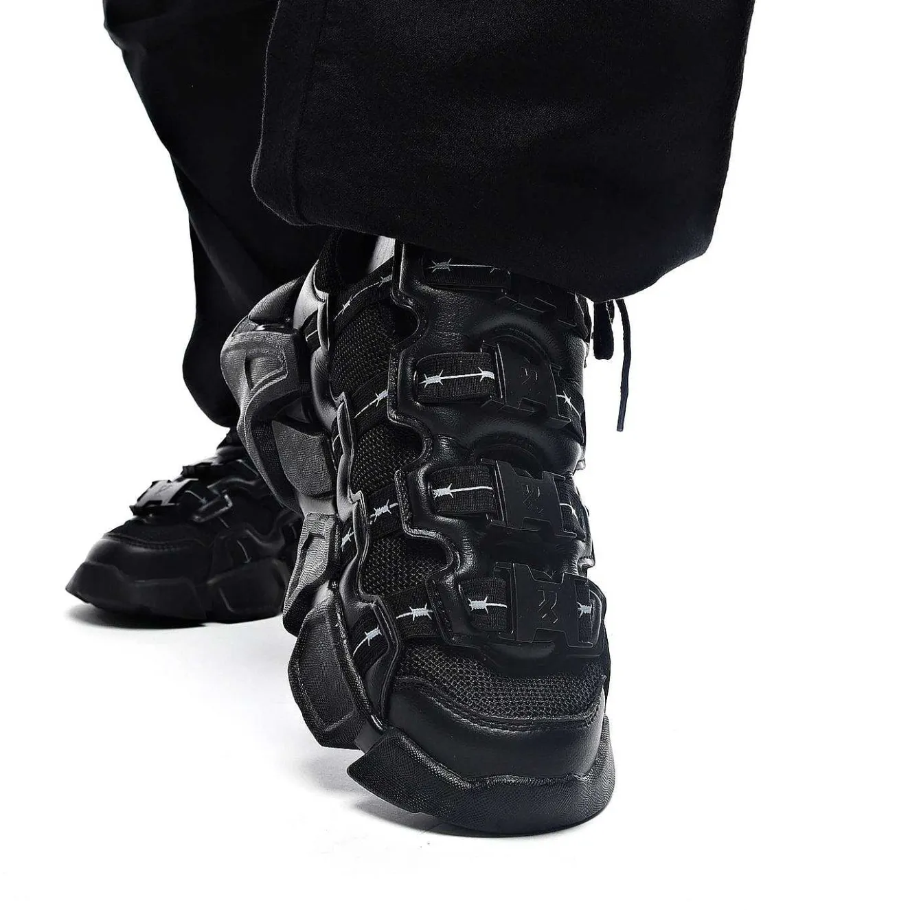 The Beast Men'S Black Wire Trainers<KOI footwear Discount