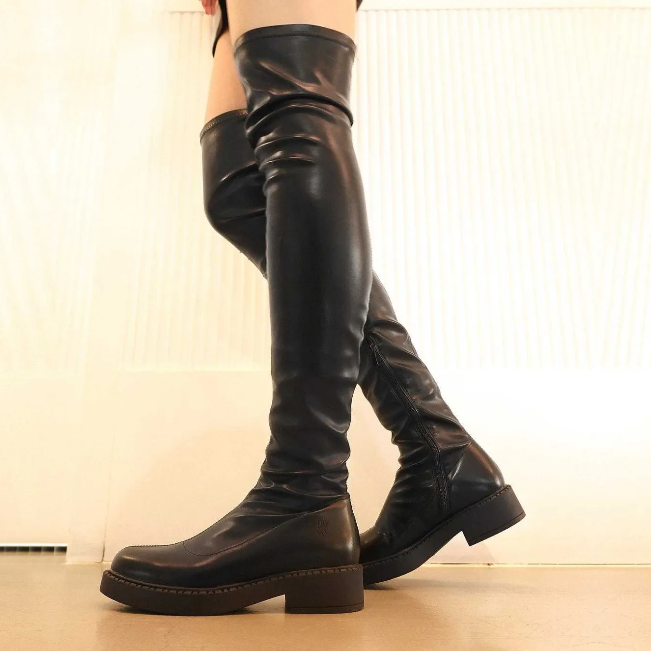 The Commander Plus Size Thigh High Boots<KOI footwear Best