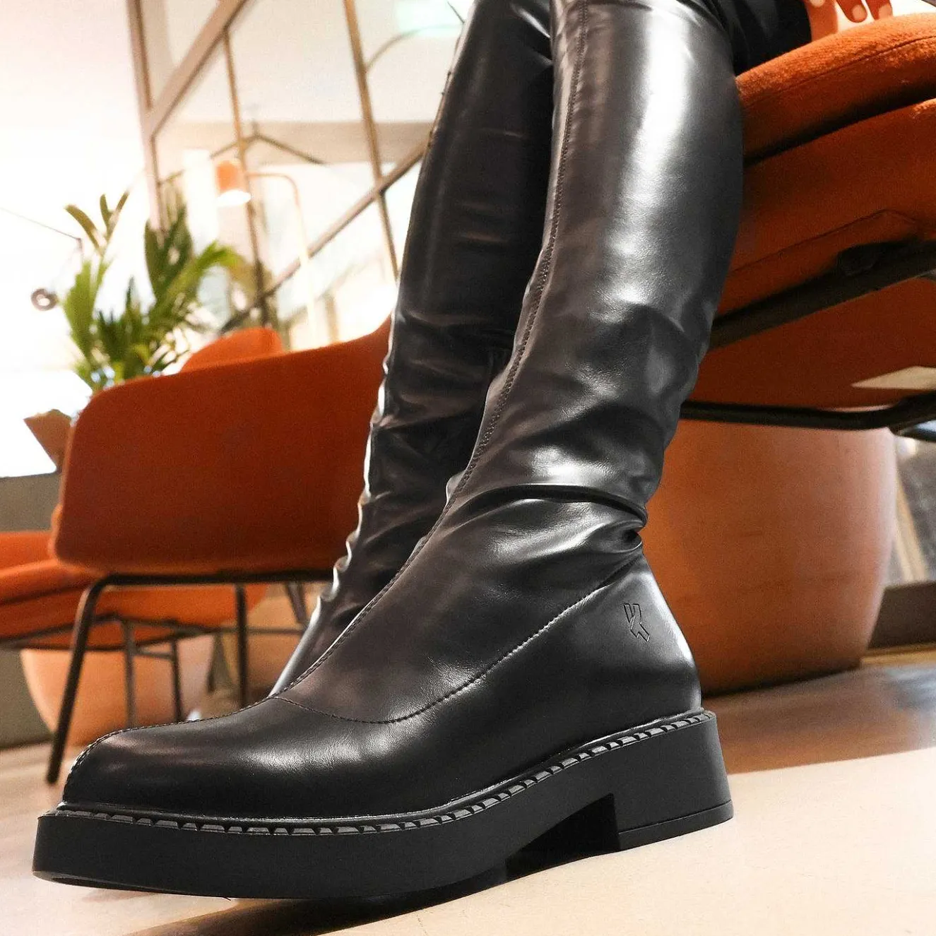 The Commander Plus Size Thigh High Boots<KOI footwear