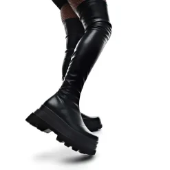 The Elevation Plus Size Thigh High Boots<KOI footwear Online
