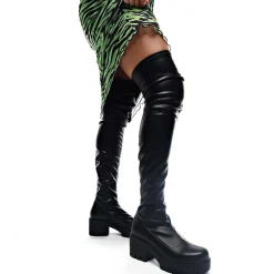 The Harmony Plus Size Thigh High Boots<KOI footwear Discount