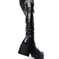 The Harmony Stretch Thigh High Boots<KOI footwear Sale