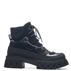 The Koi Reaper Men'S Hiking Boots - Ebony Croc<KOI footwear Sale