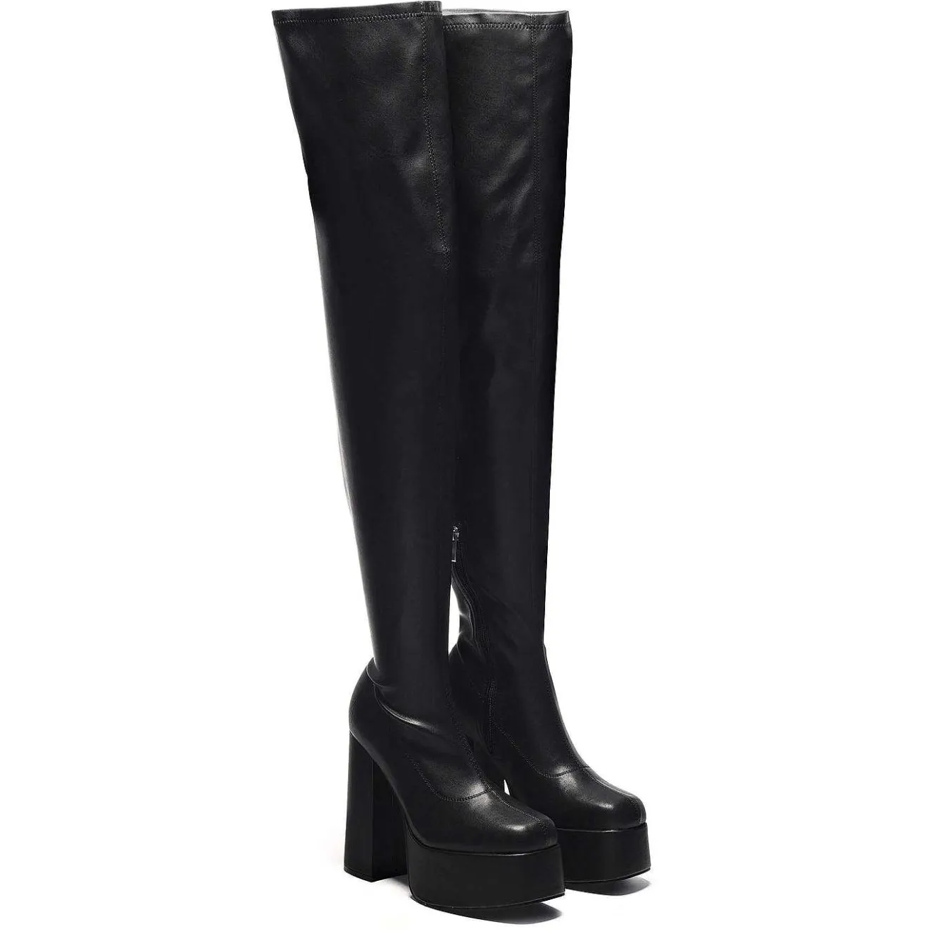 The Redemption Plus Size Thigh High Boots<KOI footwear