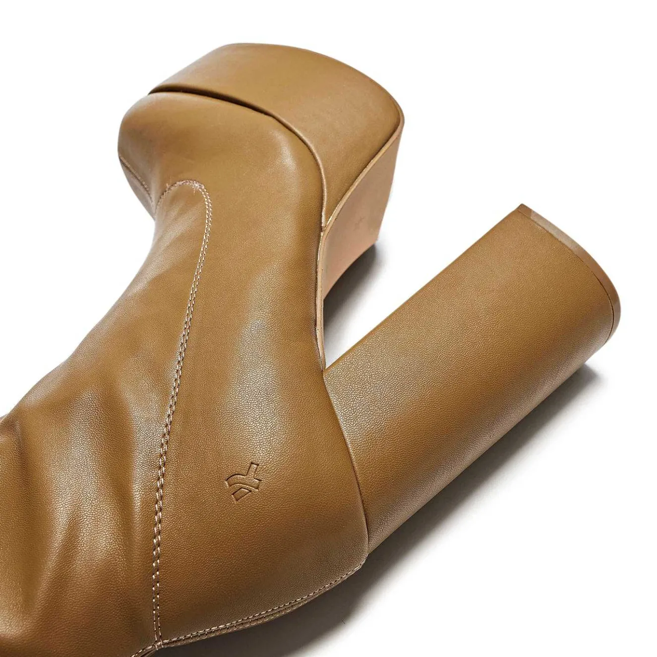 The Redemption Plus Size Thigh High Boots - Khaki<KOI footwear Discount