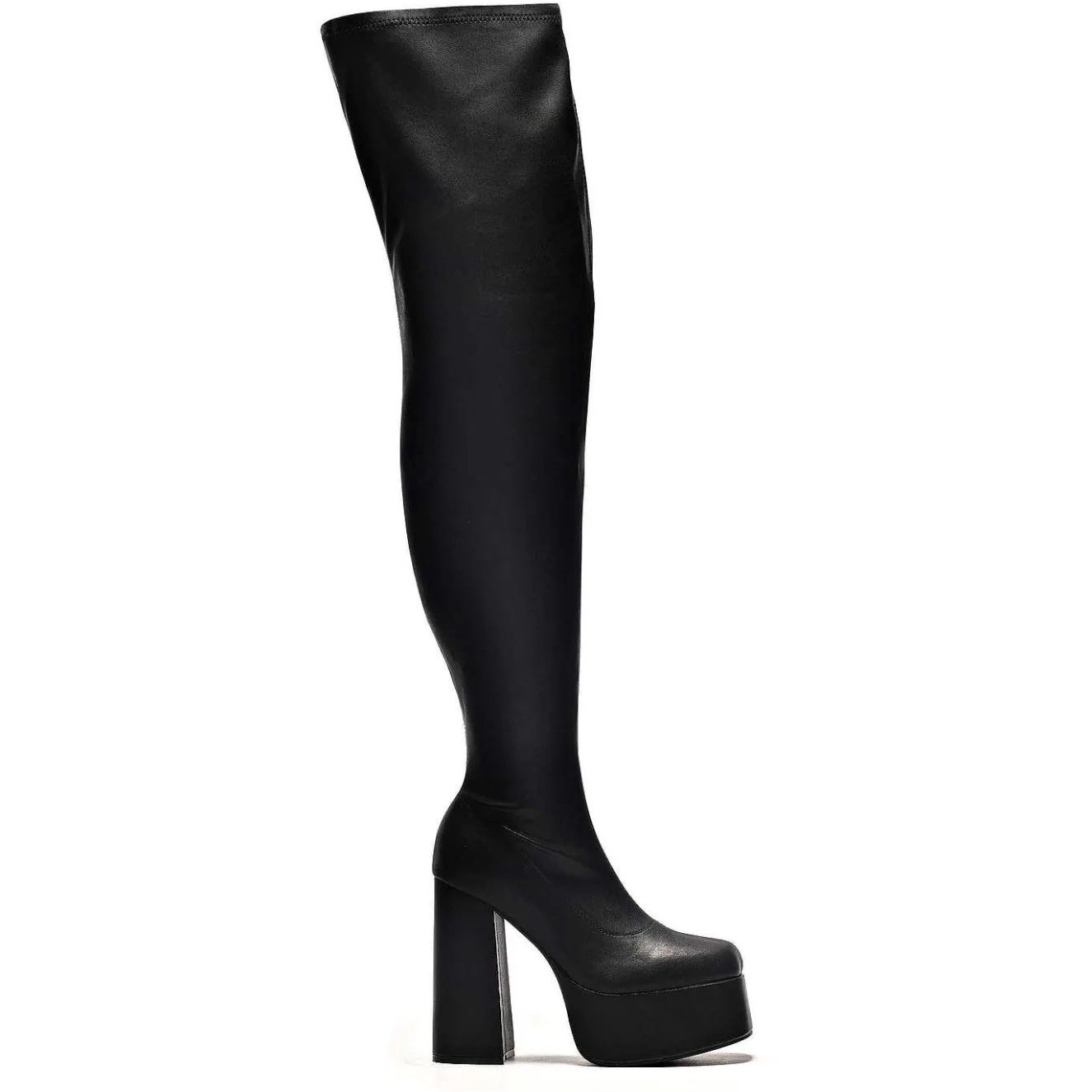The Redemption Stretch Thigh High Boots<KOI footwear Clearance