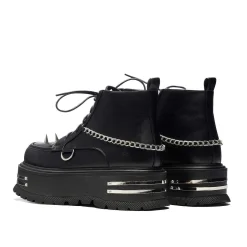 The Silence Men'S Platform Grunge Boots - Black<KOI footwear Best
