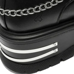 The Silence Men'S Platform Grunge Boots - Black<KOI footwear Outlet