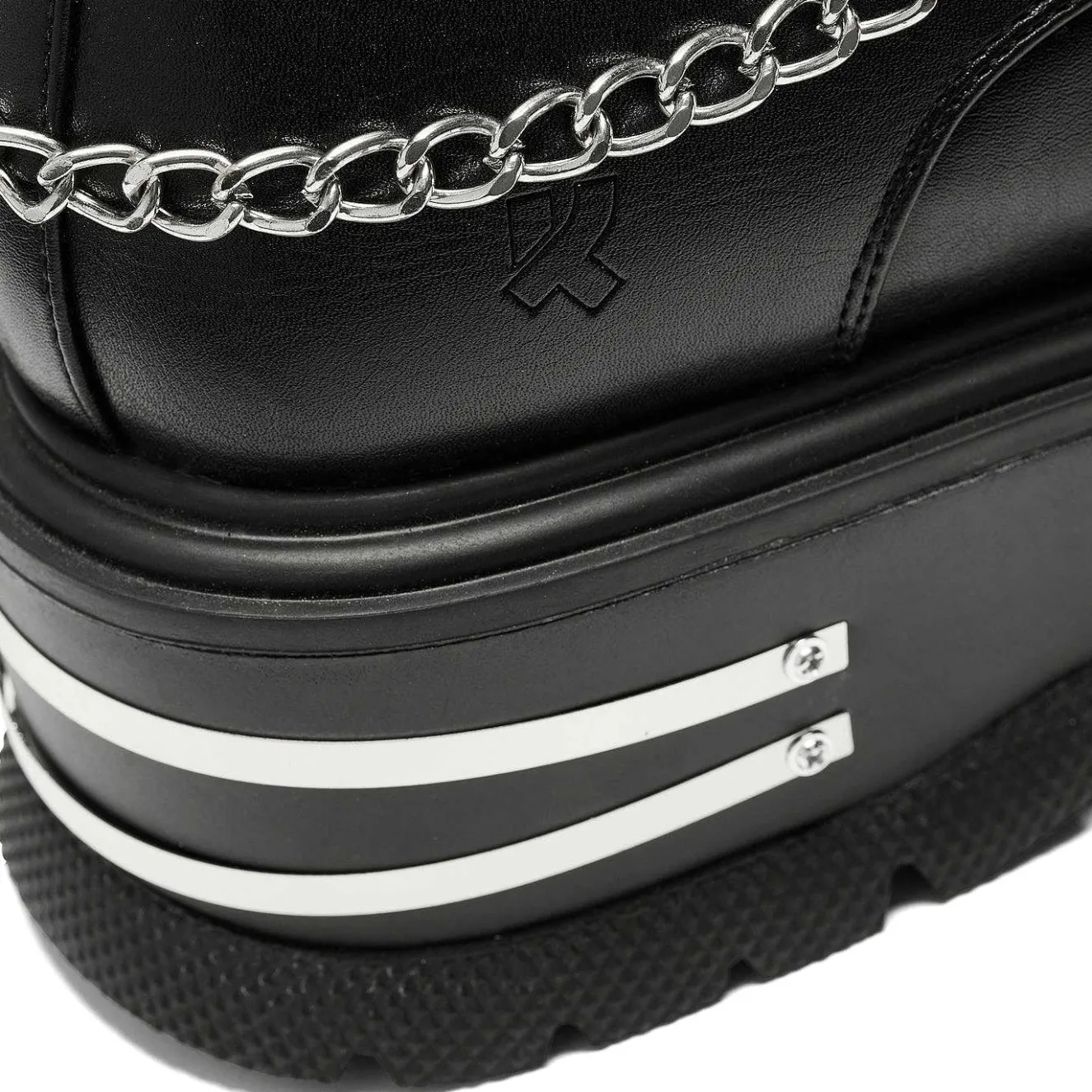 The Silence Platform Grunge Boots - Black<KOI footwear Hot