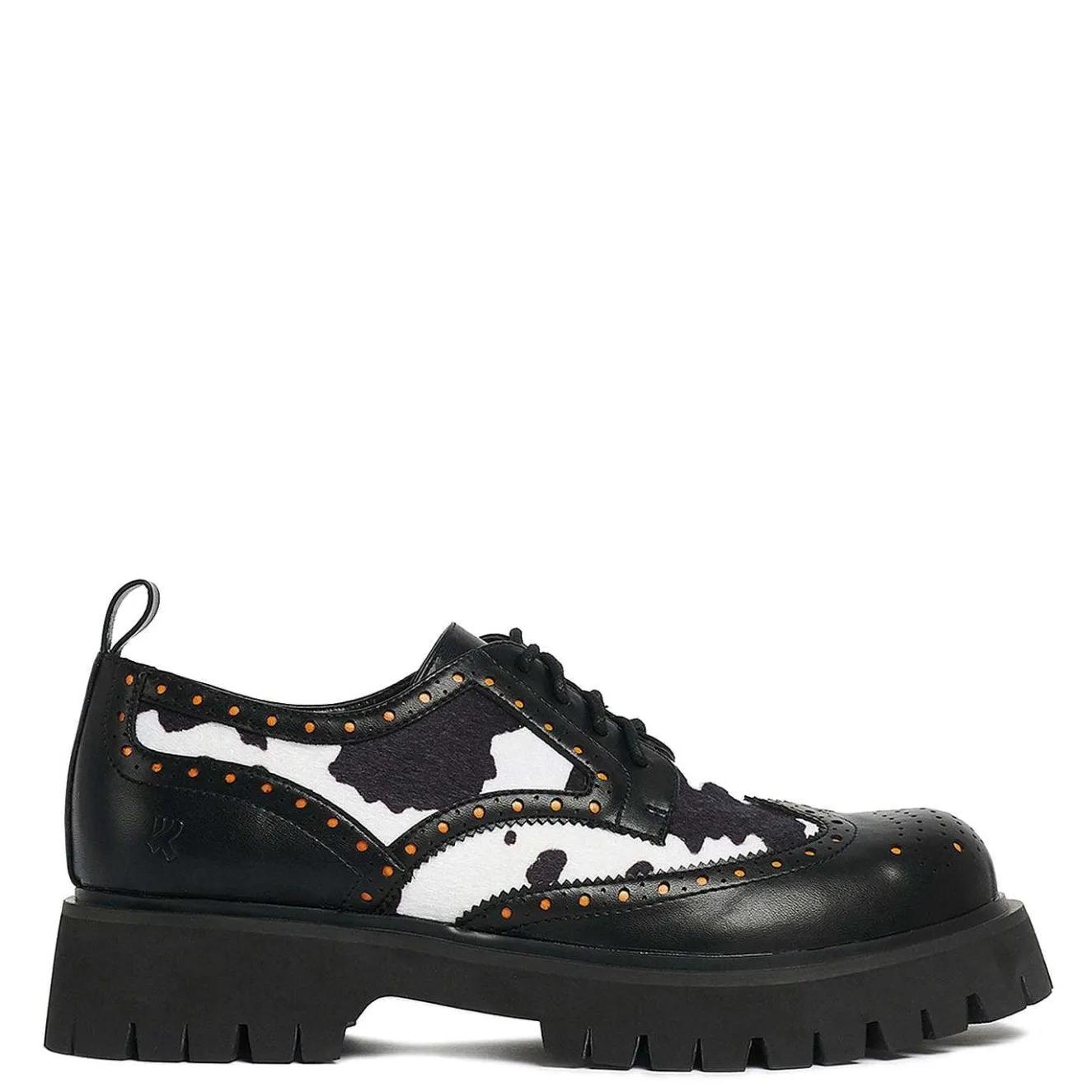 Tibia Cow Print Men'S Derby Shoes<KOI footwear Discount