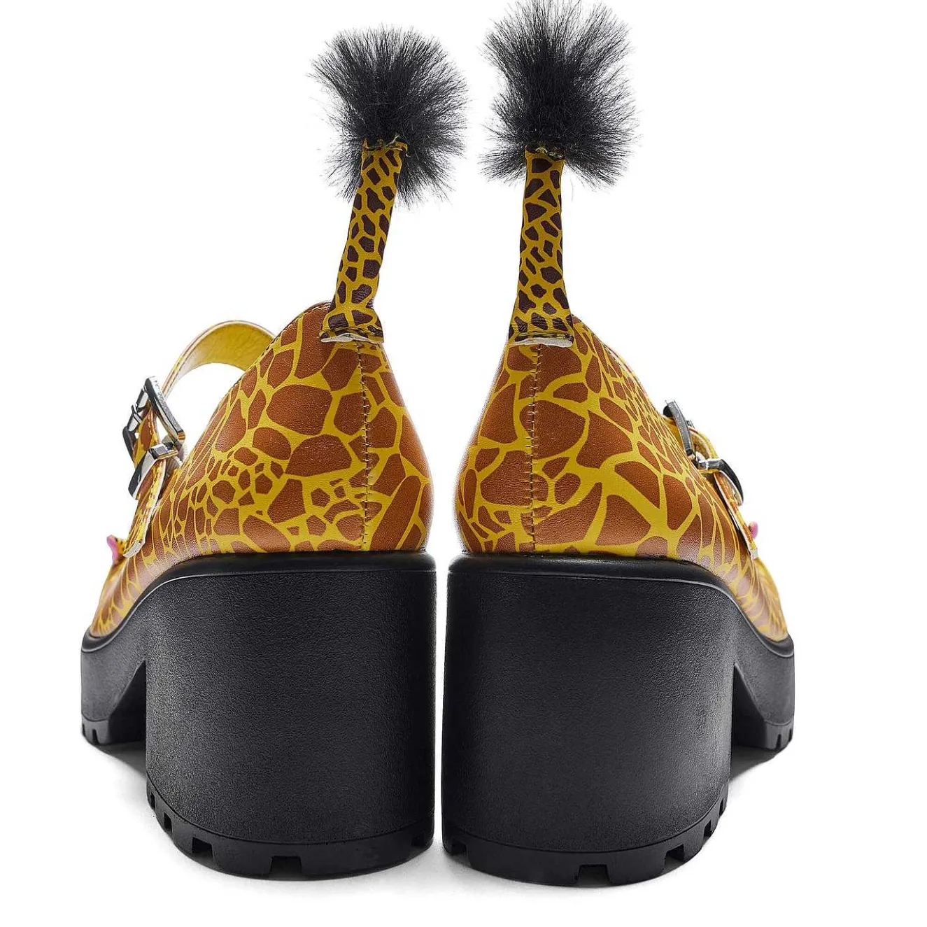 Tira Mary Janes 'Grazing Giraffe Edition' |<KOI footwear Clearance