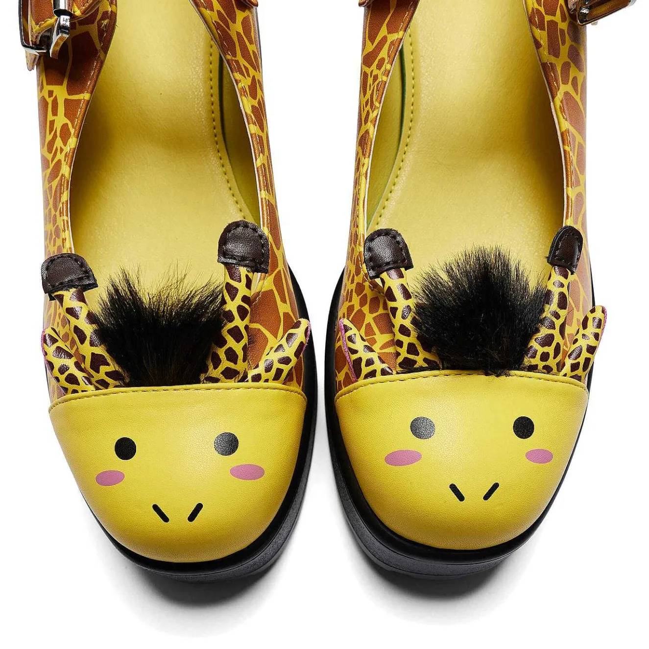 Tira Mary Janes 'Grazing Giraffe Edition' |<KOI footwear Clearance