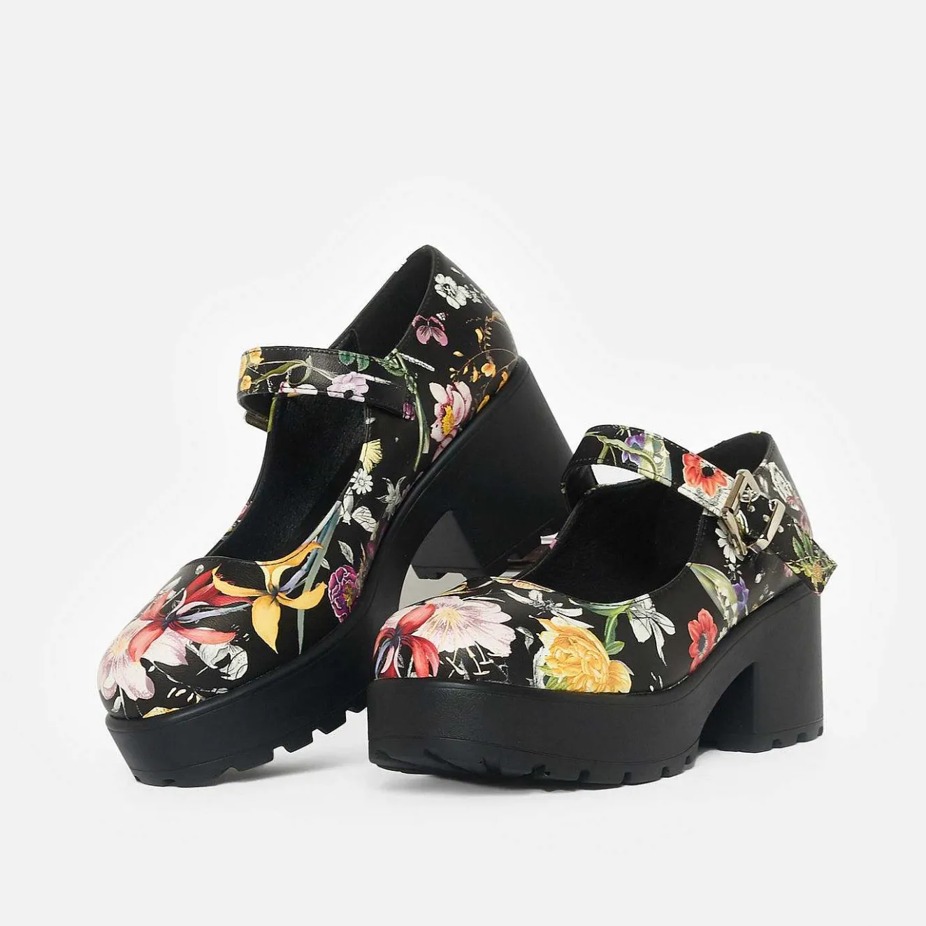 Tira Mary Jane Shoes 'Floral Edition'<KOI footwear Online