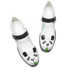 Tira Mary Jane Shoes 'Pondering Panda Edition'<KOI footwear Online