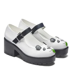 Tira Mary Jane Shoes 'Pondering Panda Edition'<KOI footwear Online