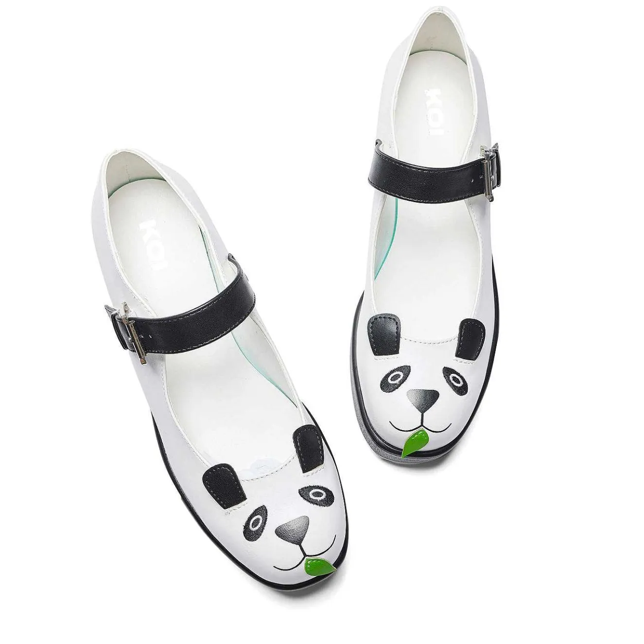 Tira Mary Jane Shoes 'Pondering Panda Edition'<KOI footwear Discount