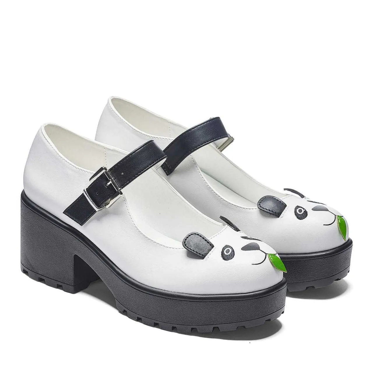 Tira Mary Jane Shoes 'Pondering Panda Edition'<KOI footwear Discount