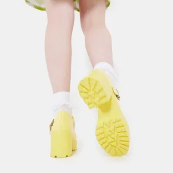 Tira Mary Jane Shoes 'Sunshine Yellow Edition'<KOI footwear Outlet