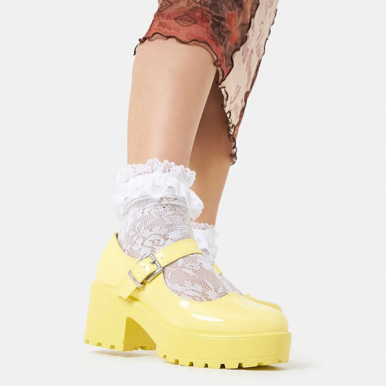 Tira Mary Jane Shoes 'Sunshine Yellow Edition'<KOI footwear Outlet