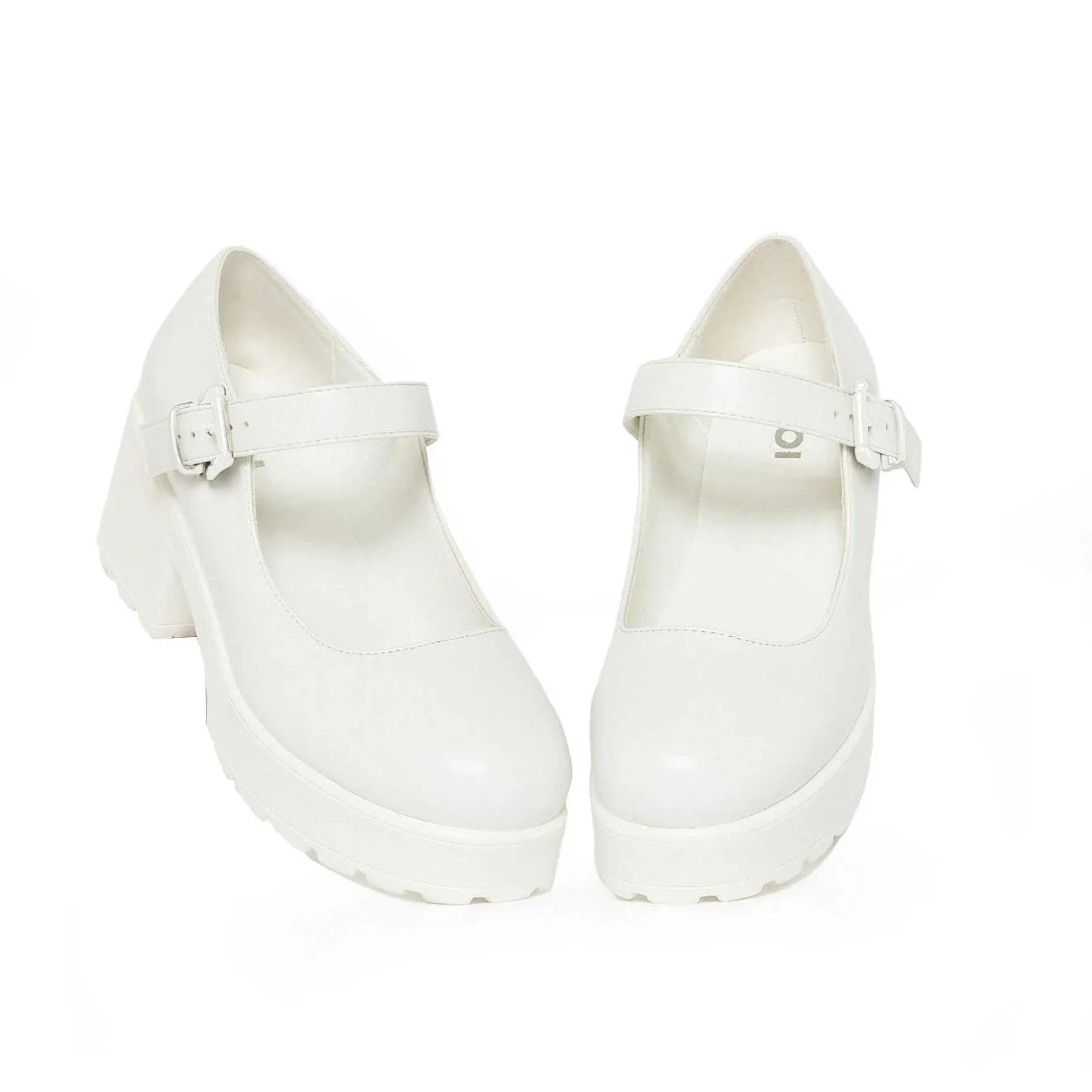 Tira Mary Jane Shoes 'White Washout Edition'<KOI footwear Discount